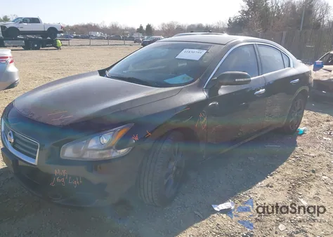 2014 Nissan Maxima 3.5 S z USA, uszkodzony, nr VIN 1N4AA5AP6EC433747